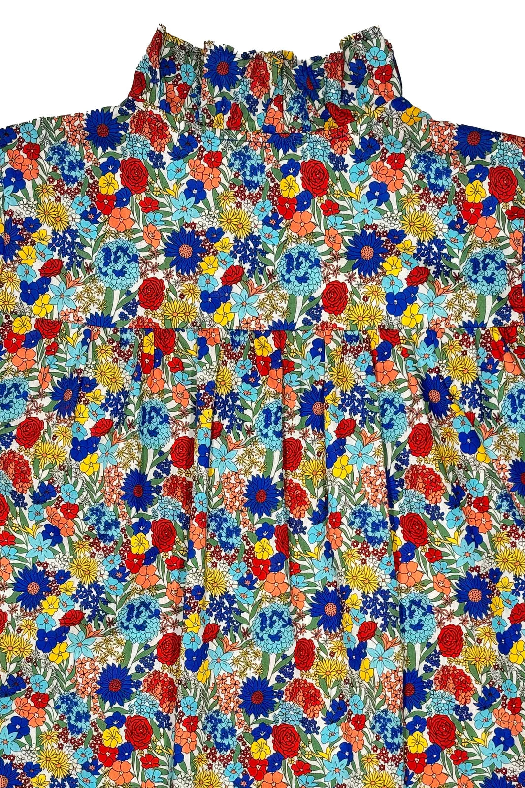 Chemise Suzy fleurie multicolore, imprimé liberty — Bling Paris
