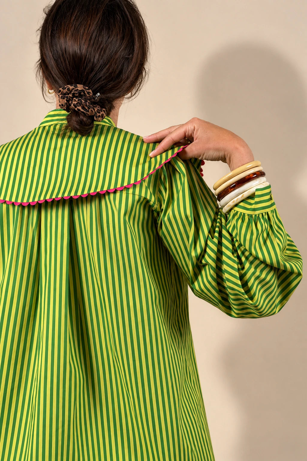 Chemise Alba - Vert — Bling Paris