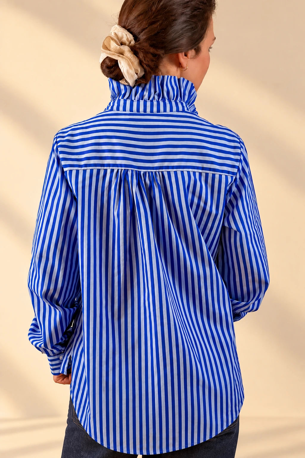 Chemise Louise - Bleu — Bling Paris