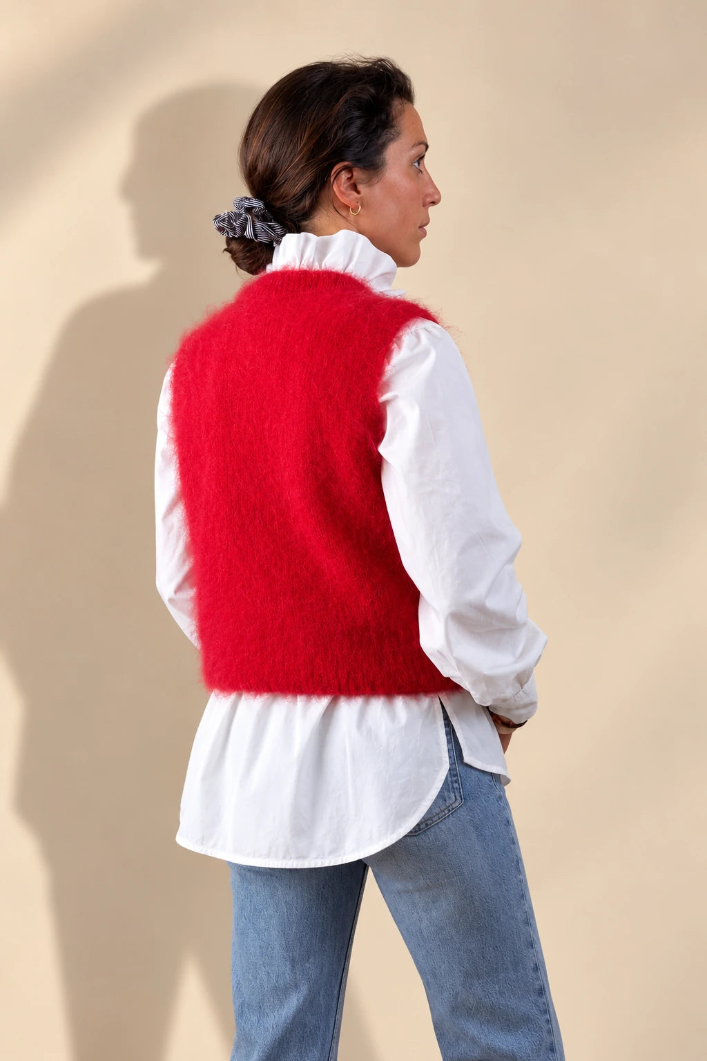 Pull Léo - Rouge — Bling Paris